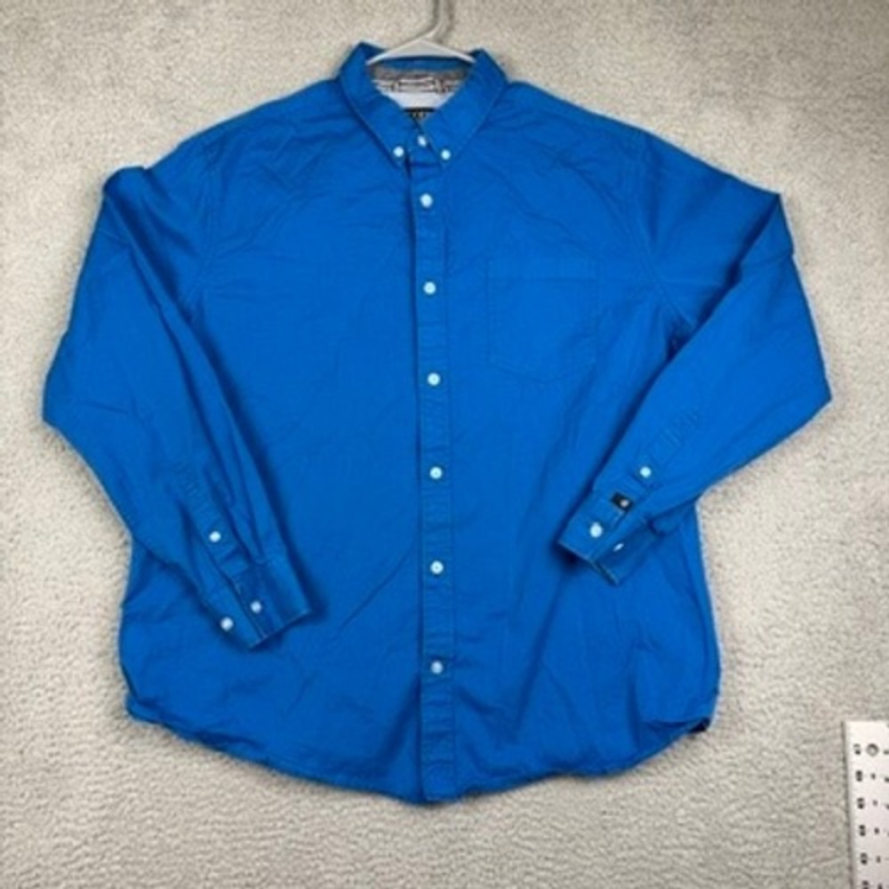 Cody James Core‎ Blue Button Down Shirt Long Sleeve Men's Medium Casual